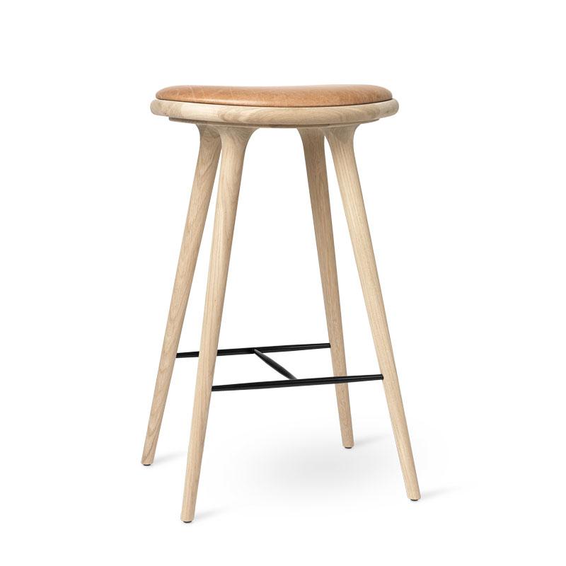北歐櫥窗 Mater High Stool 吧檯椅典範(淺橡木)
