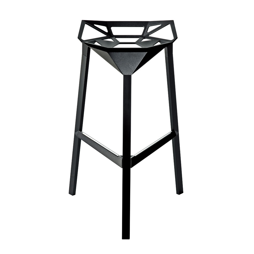 北歐櫥窗 Magis Stool One 吧檯凳(俐落黑)