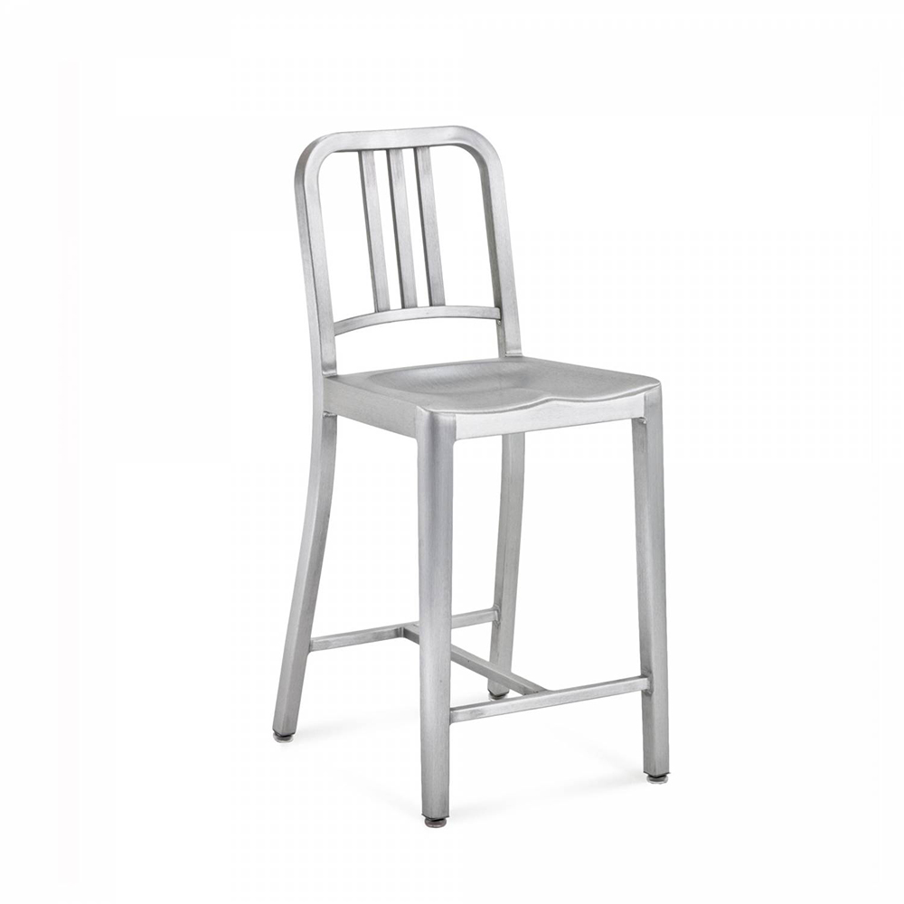北歐櫥窗 Emeco 1006 Navy Counter Stool 海軍中島椅