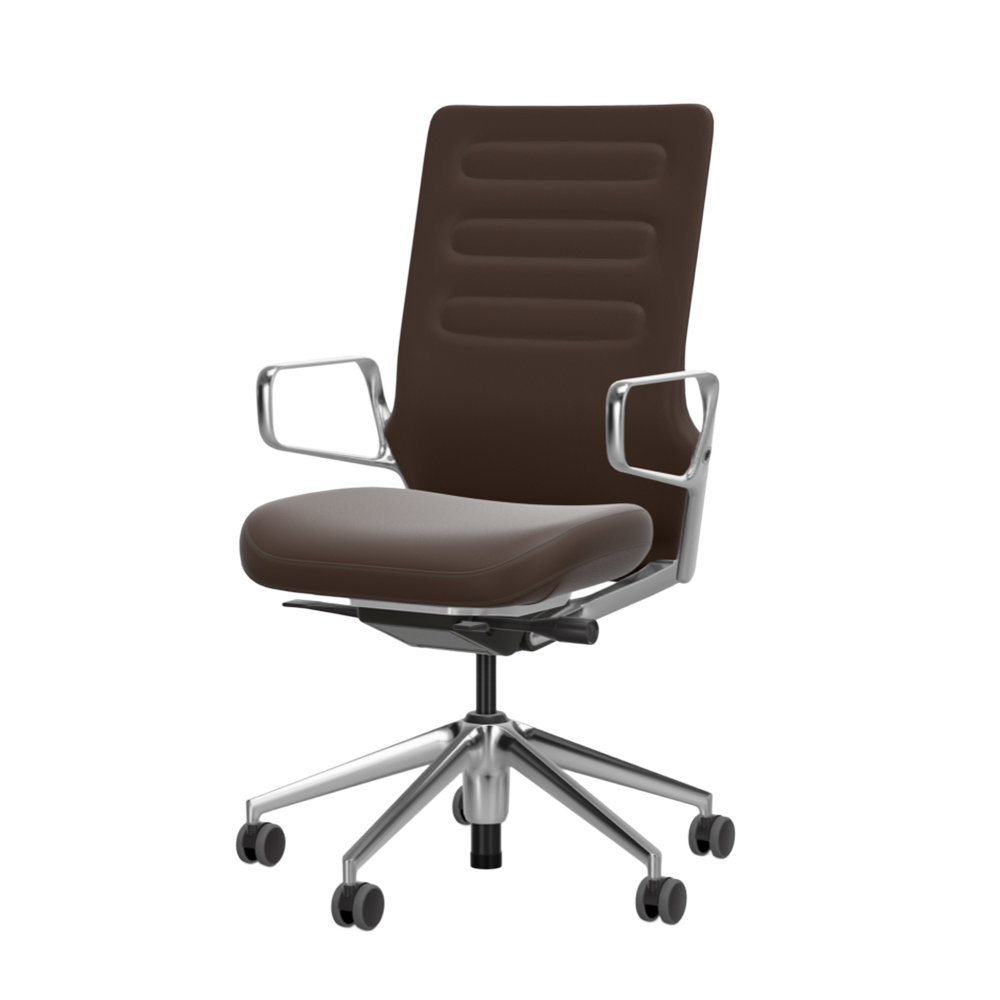 北歐櫥窗 Vitra AC 5 Work 機能辦公椅(栗棕褐皮革)