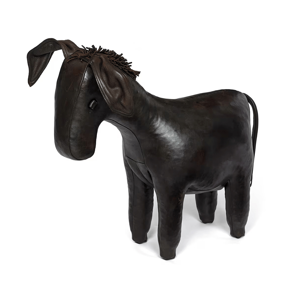 北歐櫥窗 Omersa Eeyore Donkey 驢子 手工皮革凳(中)