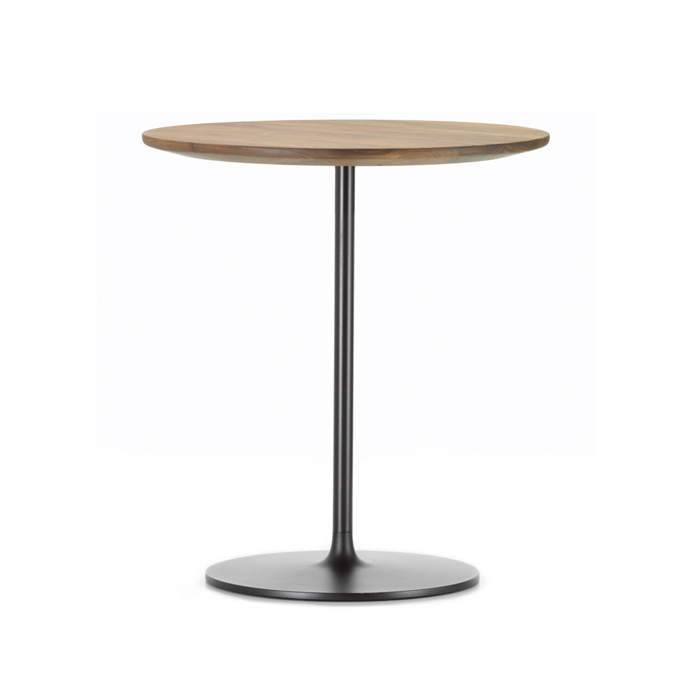 北歐櫥窗 Vitra Occasional Low Table 55 偶然 邊桌(胡桃木桌面、深棕桌腳)