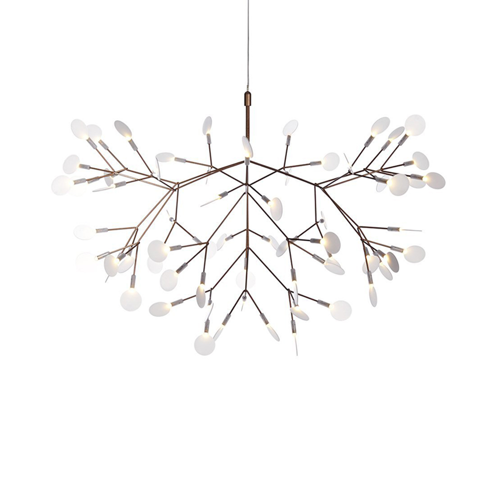 北歐櫥窗 Moooi Heracleum III Suspended 花火枝葉吊燈(銅、大、全電壓)