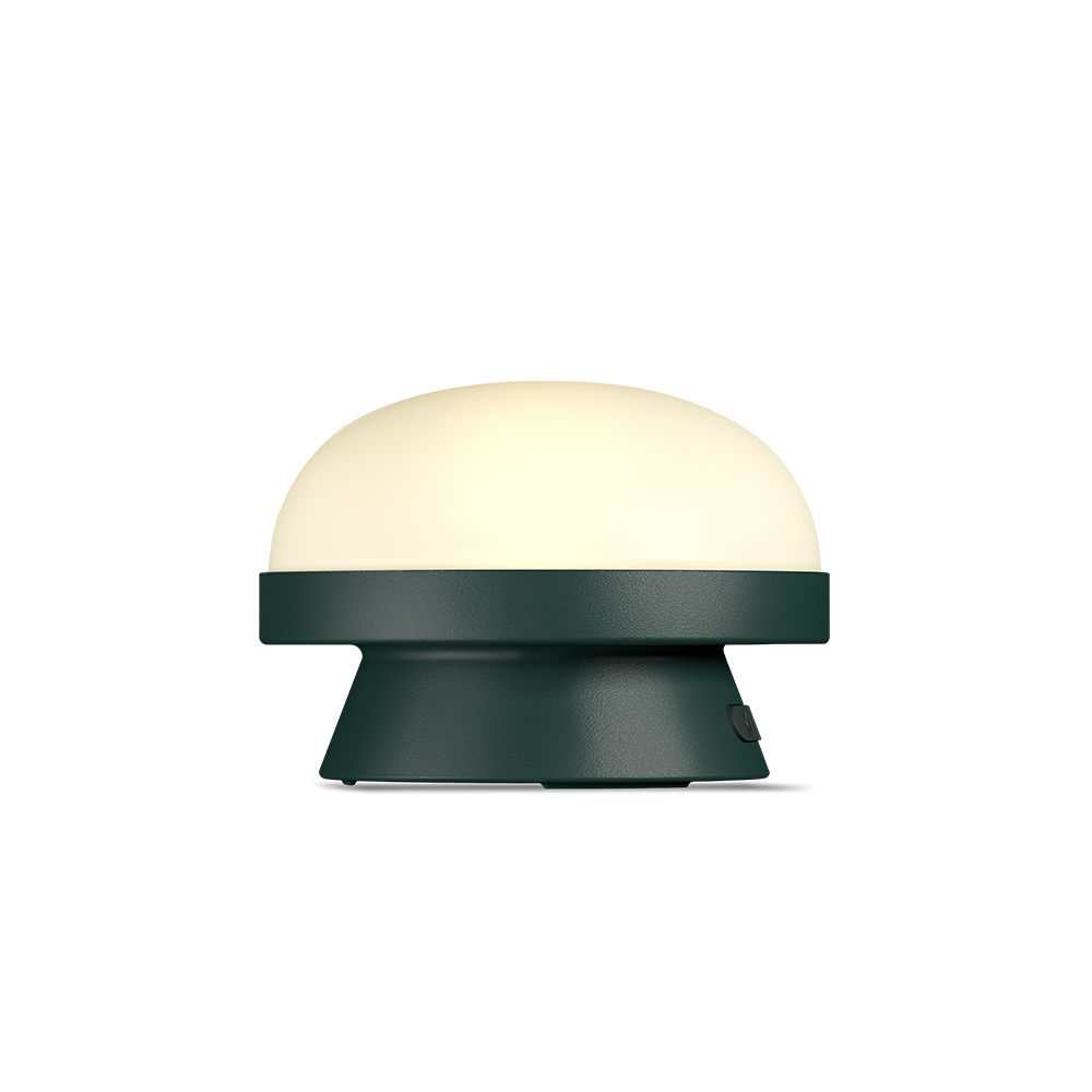 北歐櫥窗 Rosendahl Soft Spot Dots 柔煦 太陽能充電 LED 桌燈(小、森林綠)
