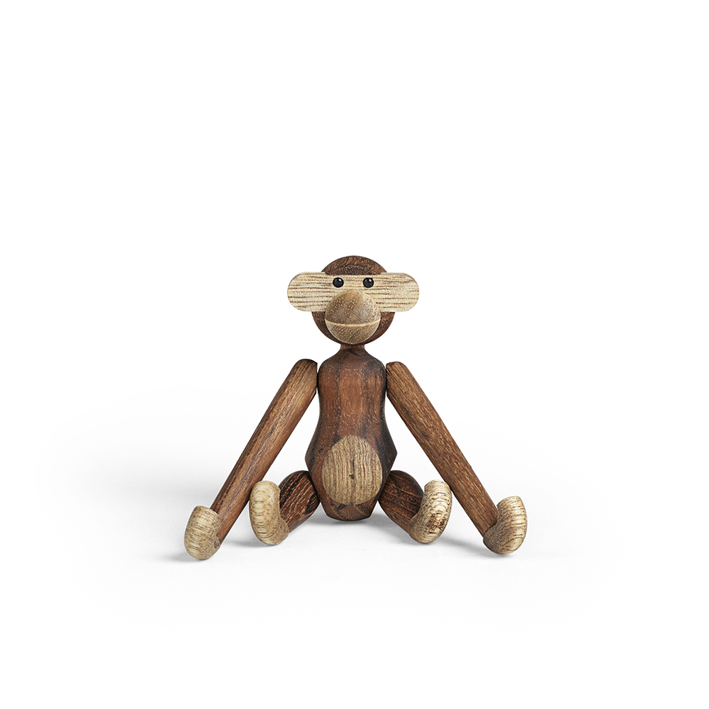 北歐櫥窗 Kay Bojesen Monkey Mini 木頭迷你猴(柚木)