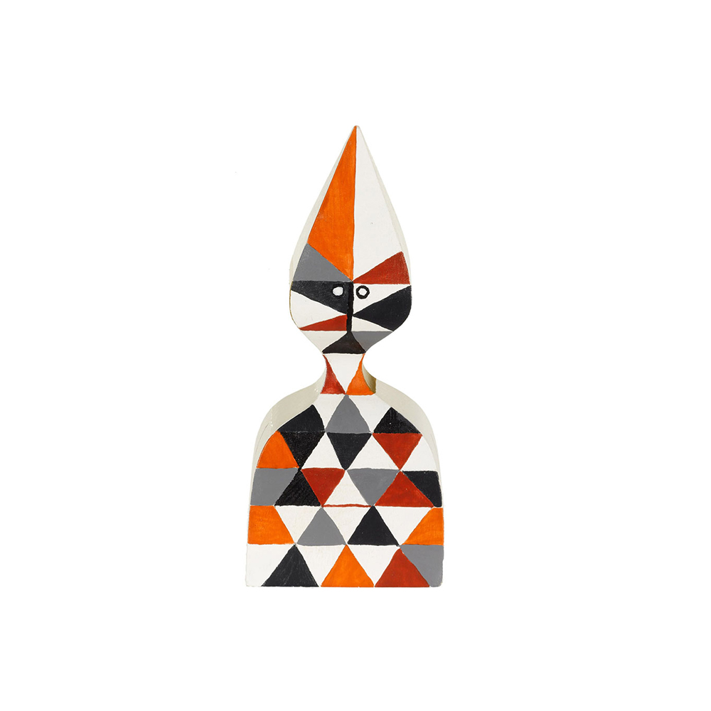 北歐櫥窗 Vitra Wooden Doll 手繪常民藝術木偶 No.12