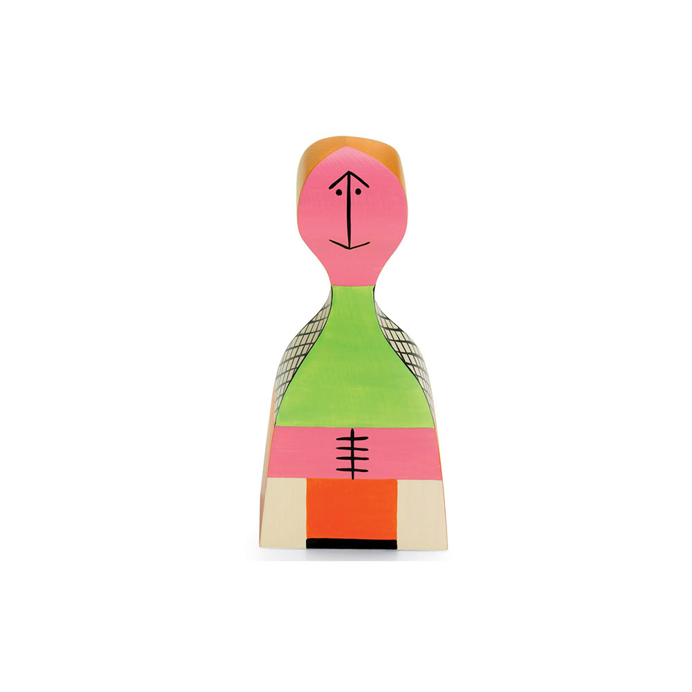 北歐櫥窗 Vitra Wooden Doll 手繪常民藝術木偶 No.19