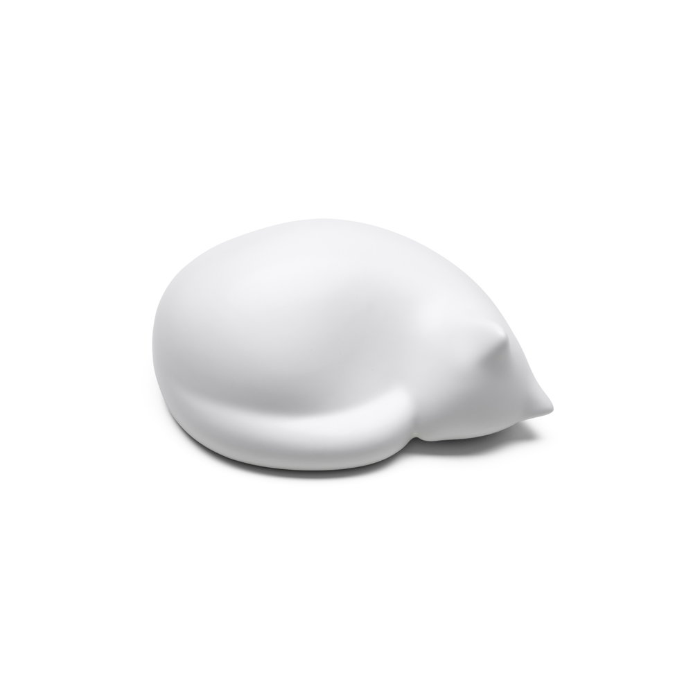 北歐櫥窗 Vitra Resting Cat 捲曲貓(小、牙白、霧面)