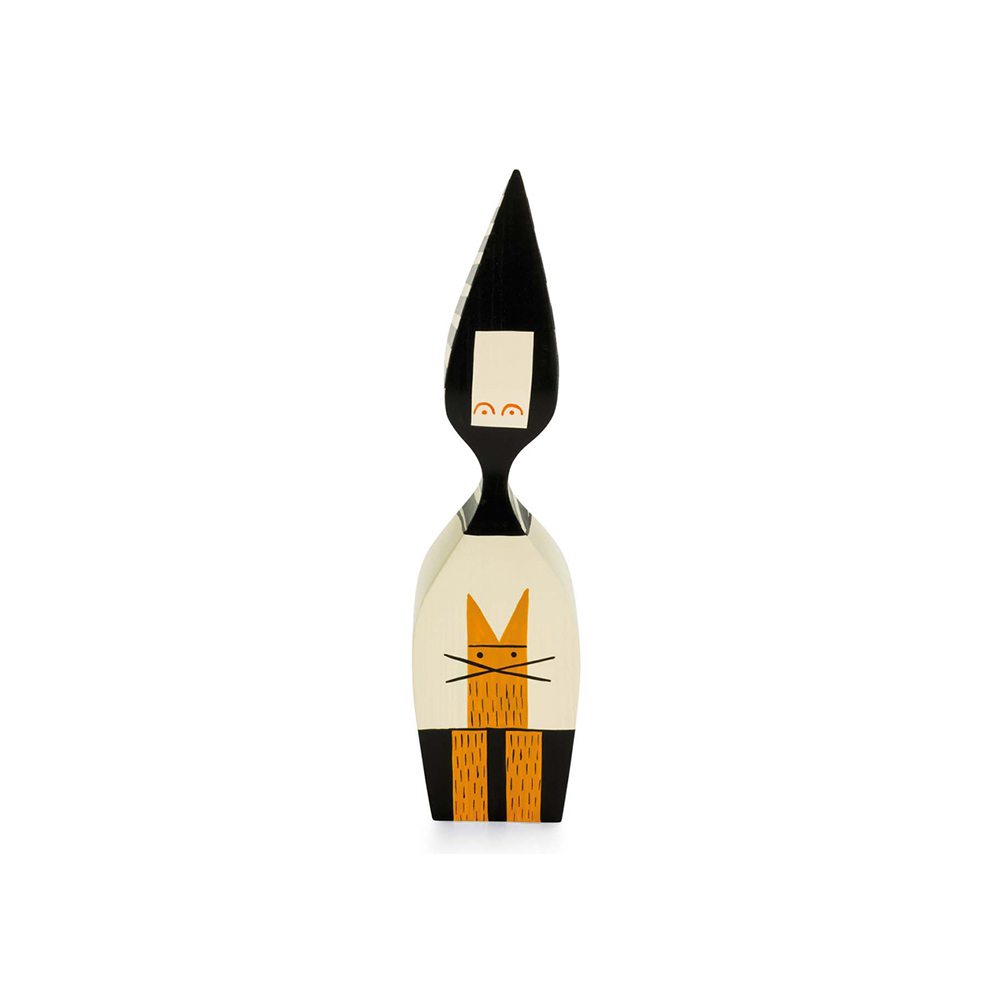北歐櫥窗 Vitra Wooden Doll 手繪常民藝術木偶 No.20