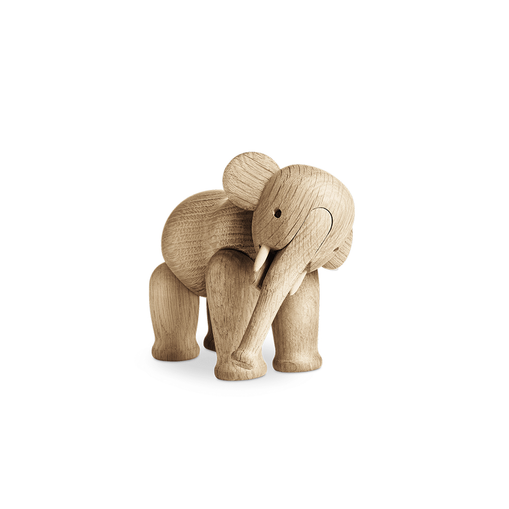 北歐櫥窗 Kay Bojesen Elephant lilliput 袖珍版木頭象