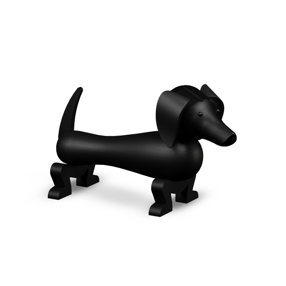 北歐櫥窗 Kay Bojesen Dog Small 木頭臘腸狗(小、90 週年限量紀念版)