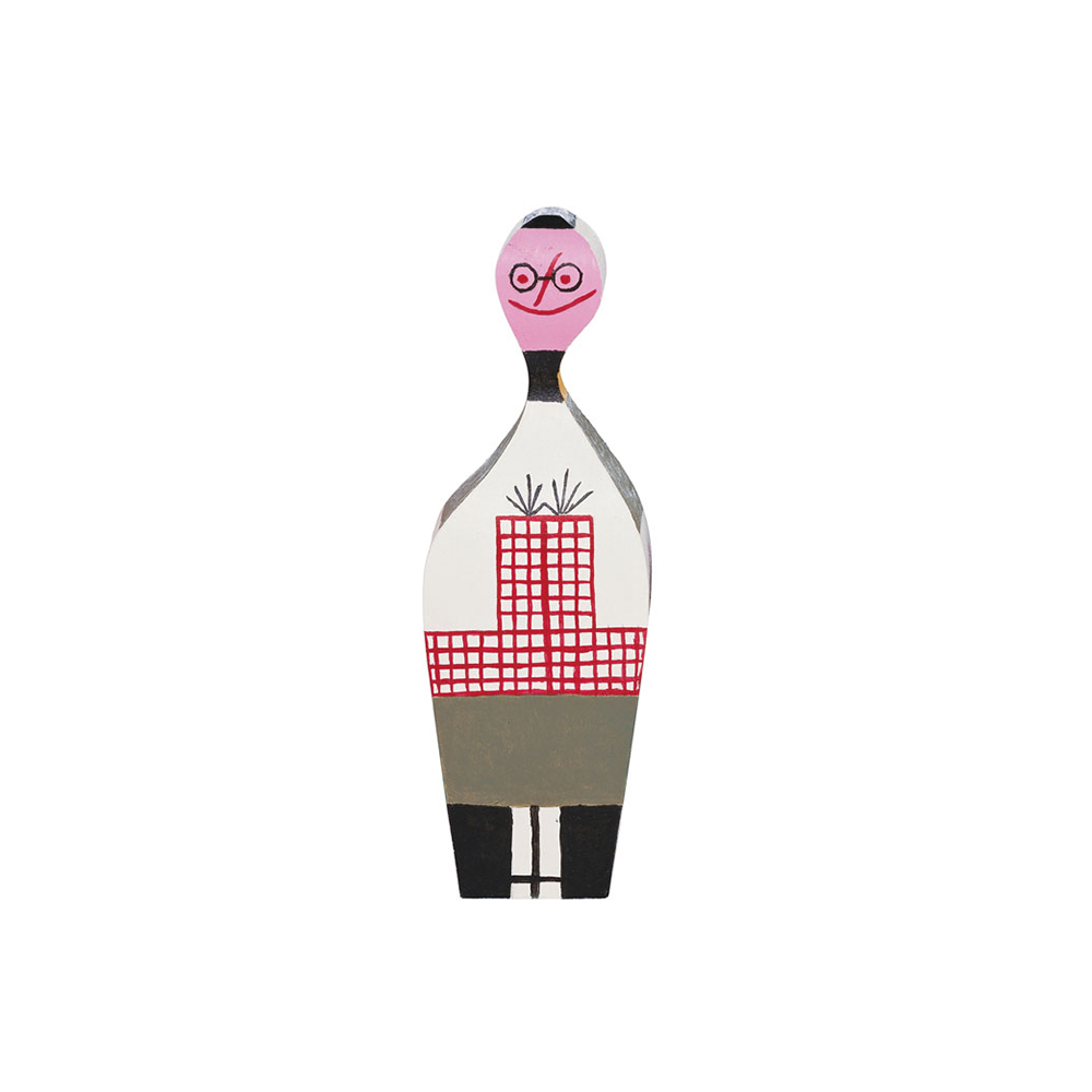北歐櫥窗 Vitra Wooden Doll 手繪常民藝術木偶 No.8