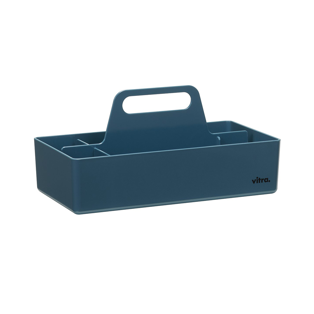 北歐櫥窗 Vitra Toolbox RE 提著走小物收納盒(湛海藍)