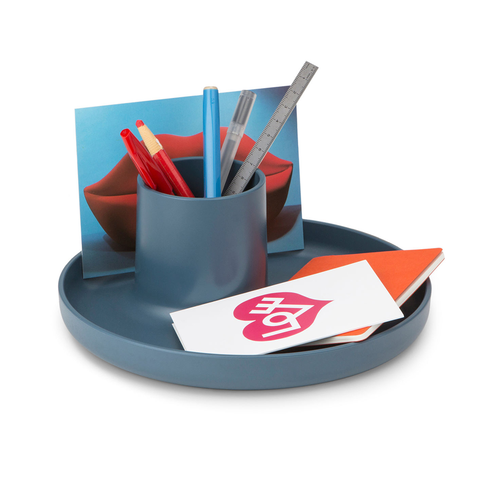 北歐櫥窗 Vitra O-Tidy 圓圓小盒（深海藍）