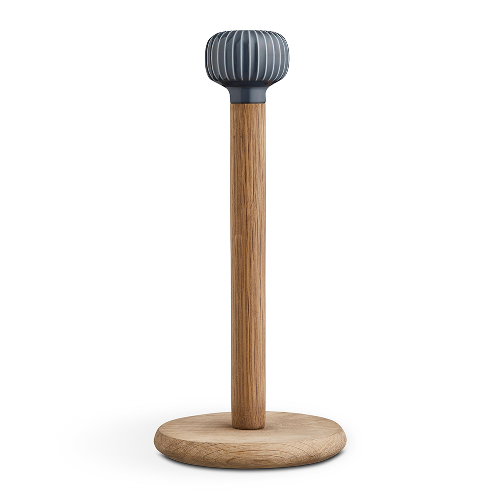 北歐櫥窗 Kähler Hammershøi 輪花廚用紙巾座(深灰)