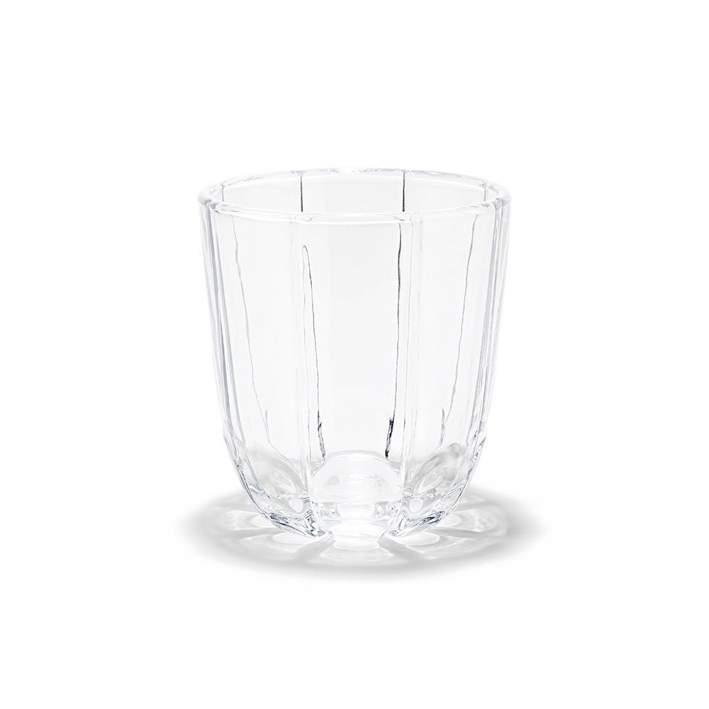 北歐櫥窗 Holmegaard Lily Tumbler 花綻 水杯清透二入