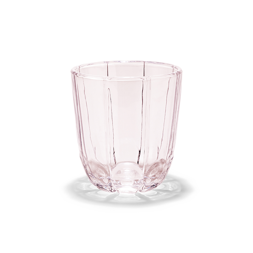 北歐櫥窗 Holmegaard Lily Tumbler 花綻 水杯(櫻花粉、二入)