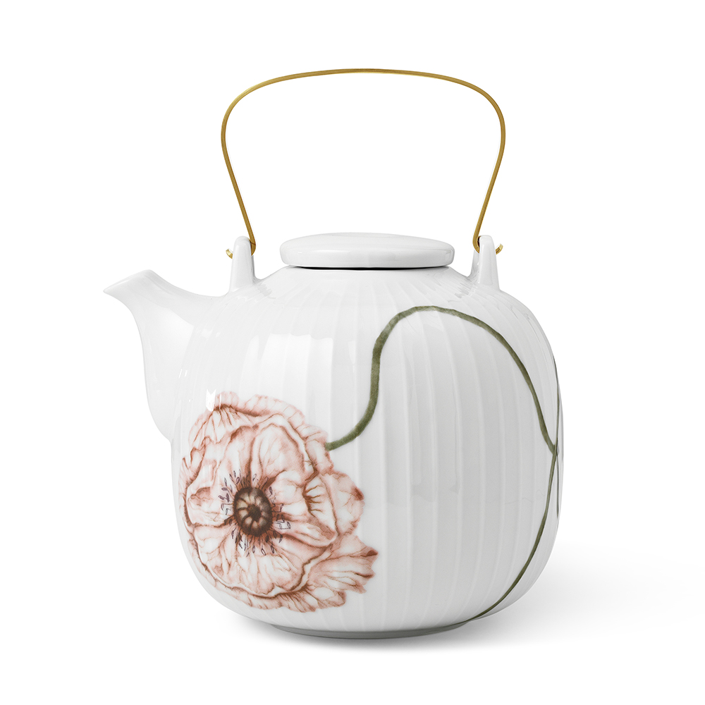 Kähler Hammershøi Poppy 罌粟茶壺（1.2L）