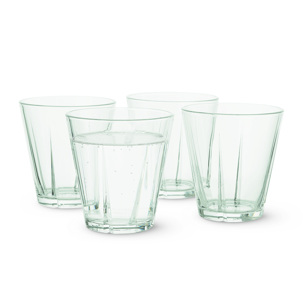 北歐櫥窗 Rosendahl Grand Cru Tumbler 冰鑿水杯(260ml、透綠、四入)