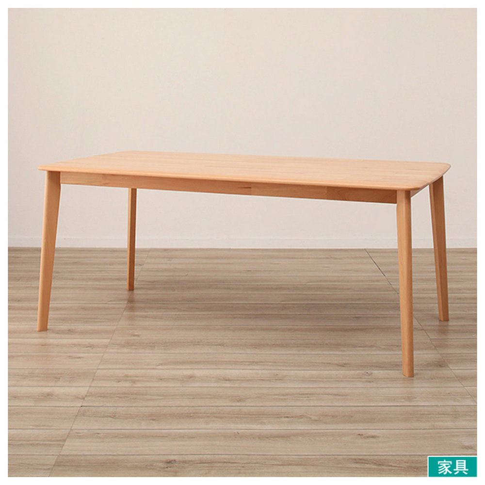 NITORI 宜得利家居 ◎實木餐桌 N COLLECTION T-01 165 NA 櫸木