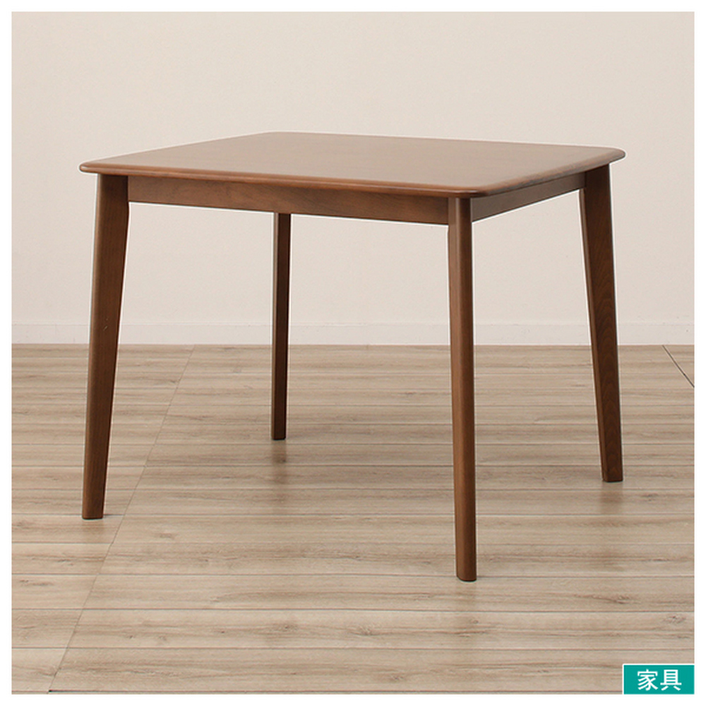 NITORI 宜得利家居 ◎實木餐桌 N COLLECTION T-01 90 MBR