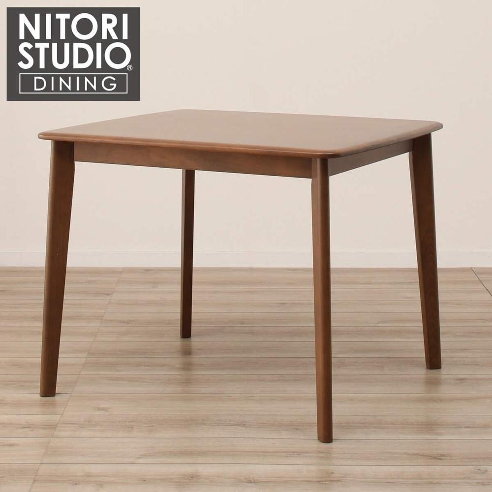 NITORI 宜得利家居 ◎台灣高度 實木餐桌 N COLLECTION T-01H 90 MBR 櫸木