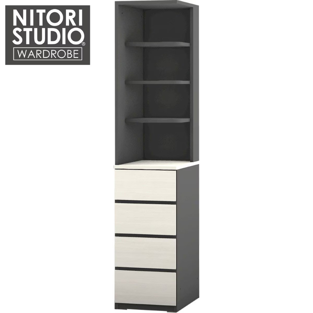 NITORI 宜得利家居 ◎轉角衣櫃 衣櫥 WS051 40SC WW