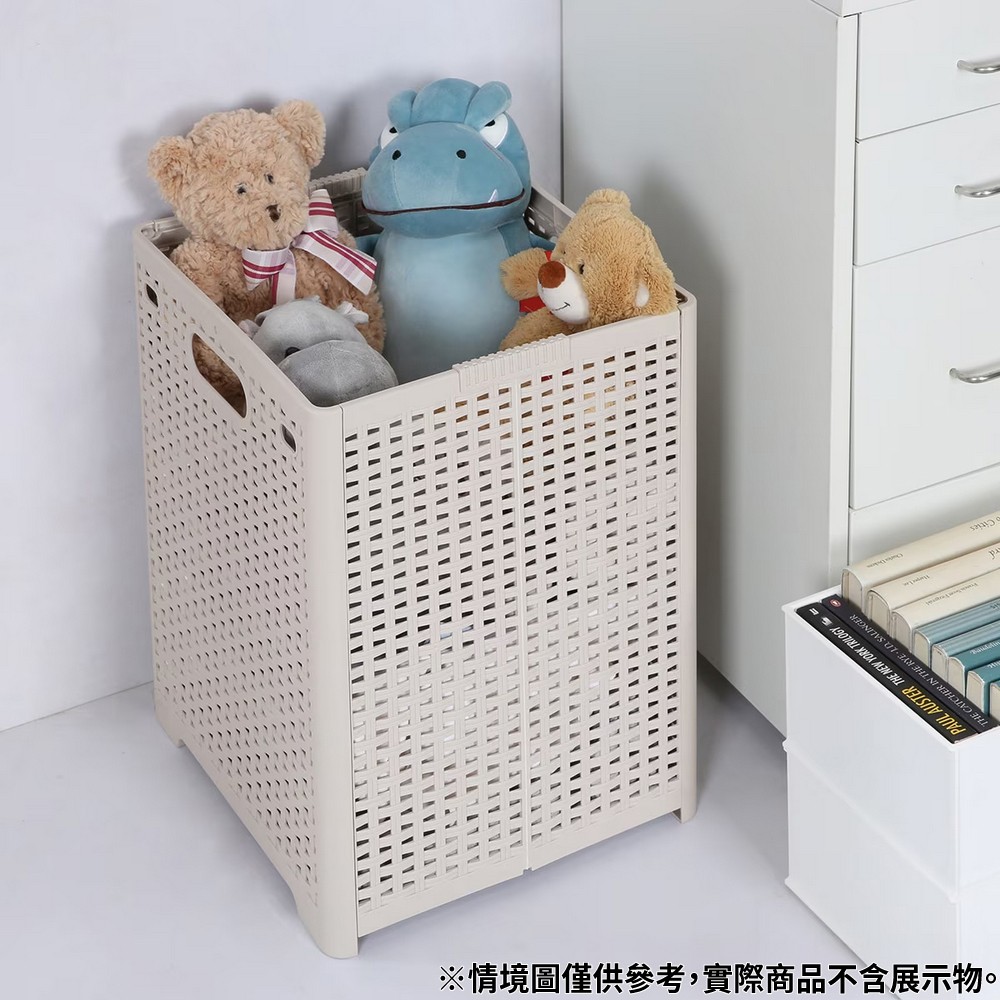 NITORI 宜得利家居 【DECO HOME商品】可折疊收納洗衣籃 43L LMO SR2(DH)