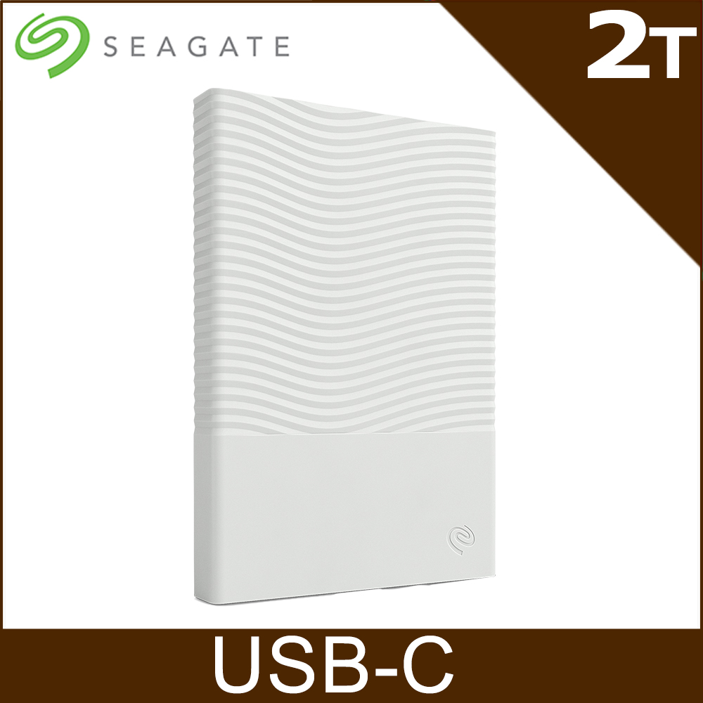 Seagate 希捷 One Touch Portable 2TB 2.5 吋外接硬碟-月夜白(STNR2000420)