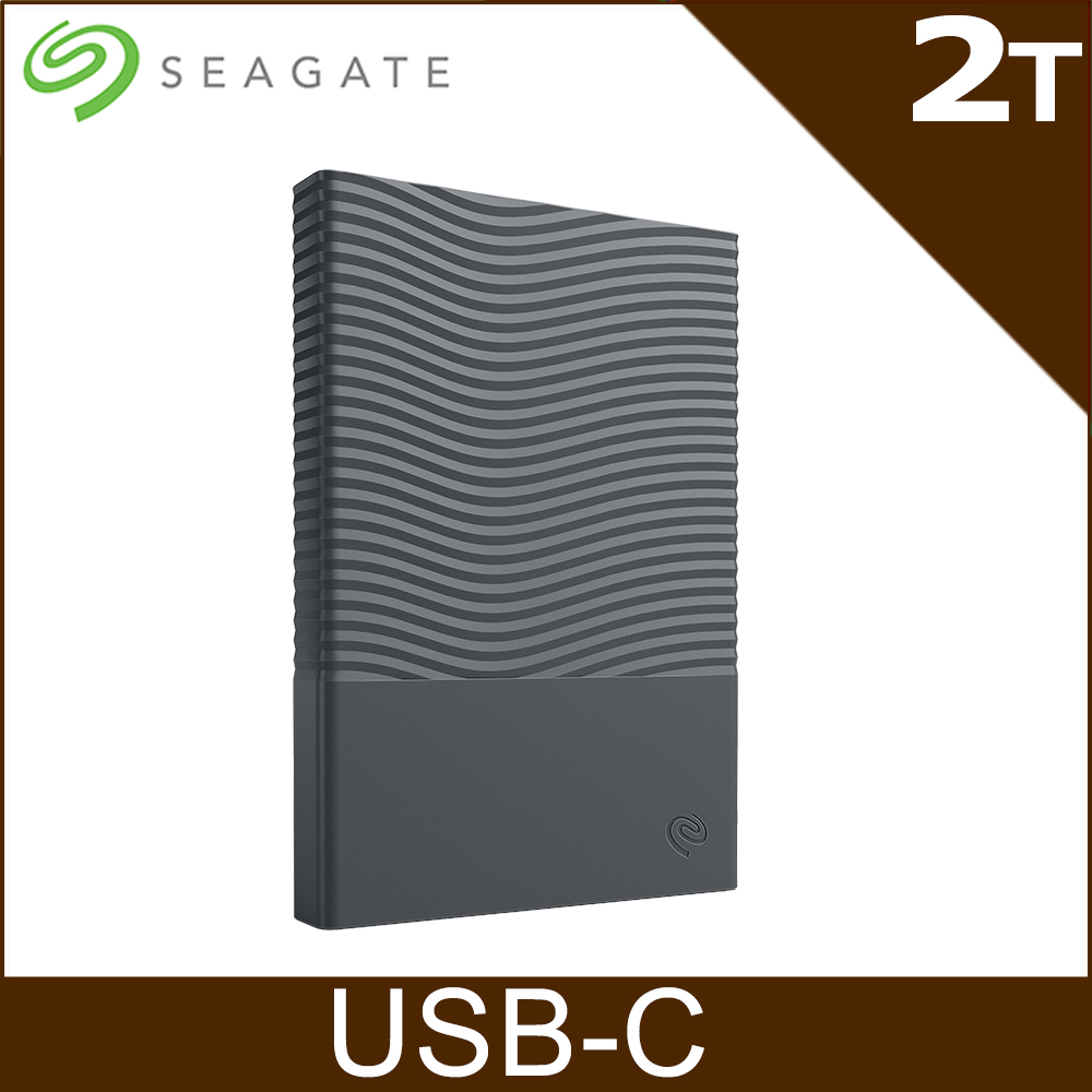 Seagate 希捷 One Touch USB-C 2.5 吋外接硬碟-石墨灰(STNR2000400)