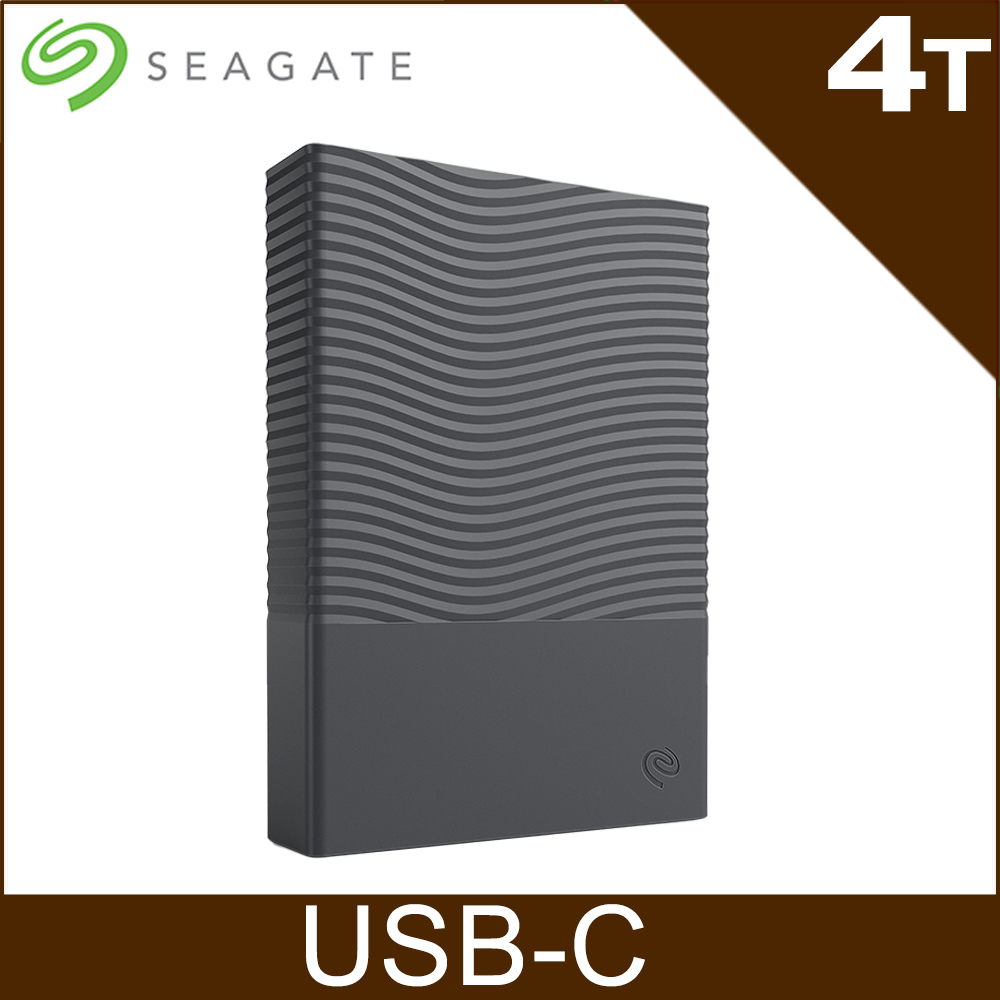 Seagate 希捷 One Touch USB-C 4TB 2.5 吋外接硬碟-石墨灰(STNR4000400)