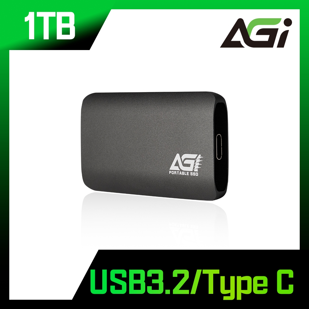 AGI 亞奇雷   1TB 外接式SSD固態硬碟