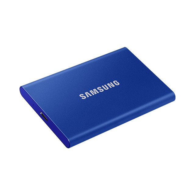 Samsung 三星 iPhone15系列適用 T7 1TB USB 3.2 Gen 2移動固態硬碟 靛青藍 (MU-PC1T0H/WW)