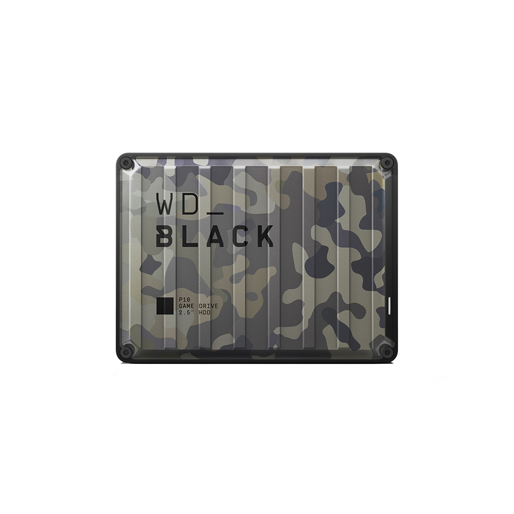 WD 威騰 黑標 P10 Game Drive 4TB(迷彩) 2.5吋電競行動硬碟(WDBZ7D0040BGN-WESN)