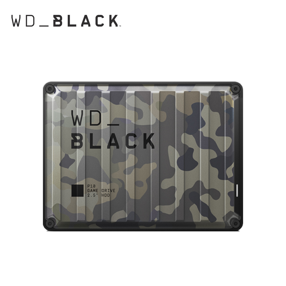 WD 威騰 黑標 P10 Game Drive 6TB(迷彩) 2.5吋行動硬碟(其他規格)