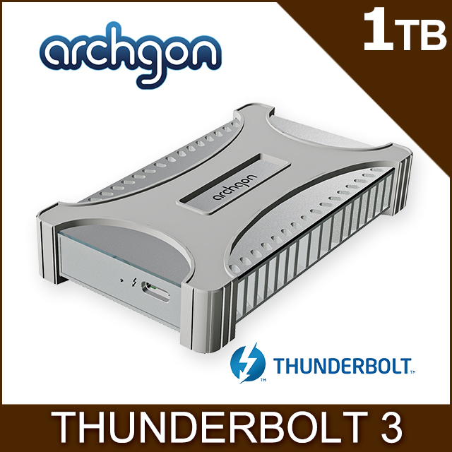 ラウンド Archgon Thunderbolt 3 2TB M.2 NVMeSSD☆美品 PC周辺機器