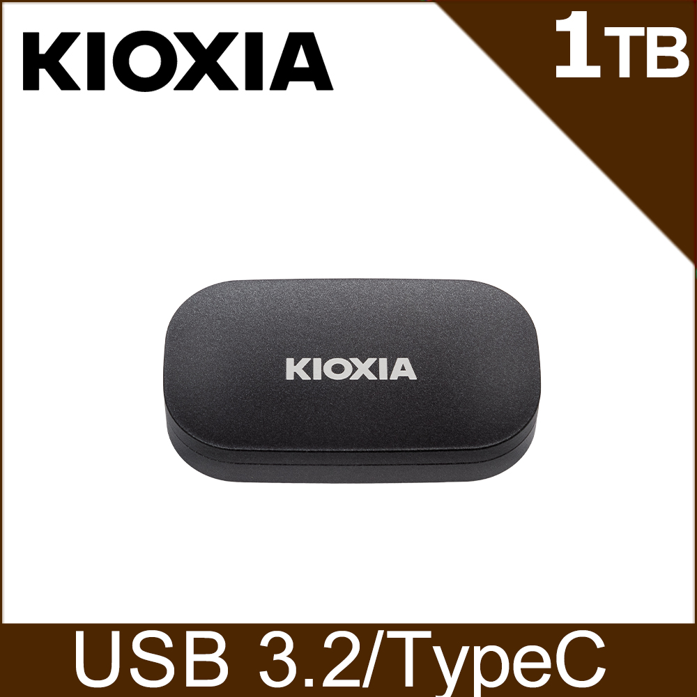 KIOXIA 鎧俠 1TB EXCERIA PLUS G2 外接式行動SSD