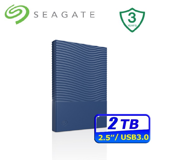 Seagate 希捷 One Touch Portable 2026 2TB 2.5吋行動硬碟-極夜藍(STNR2000410)