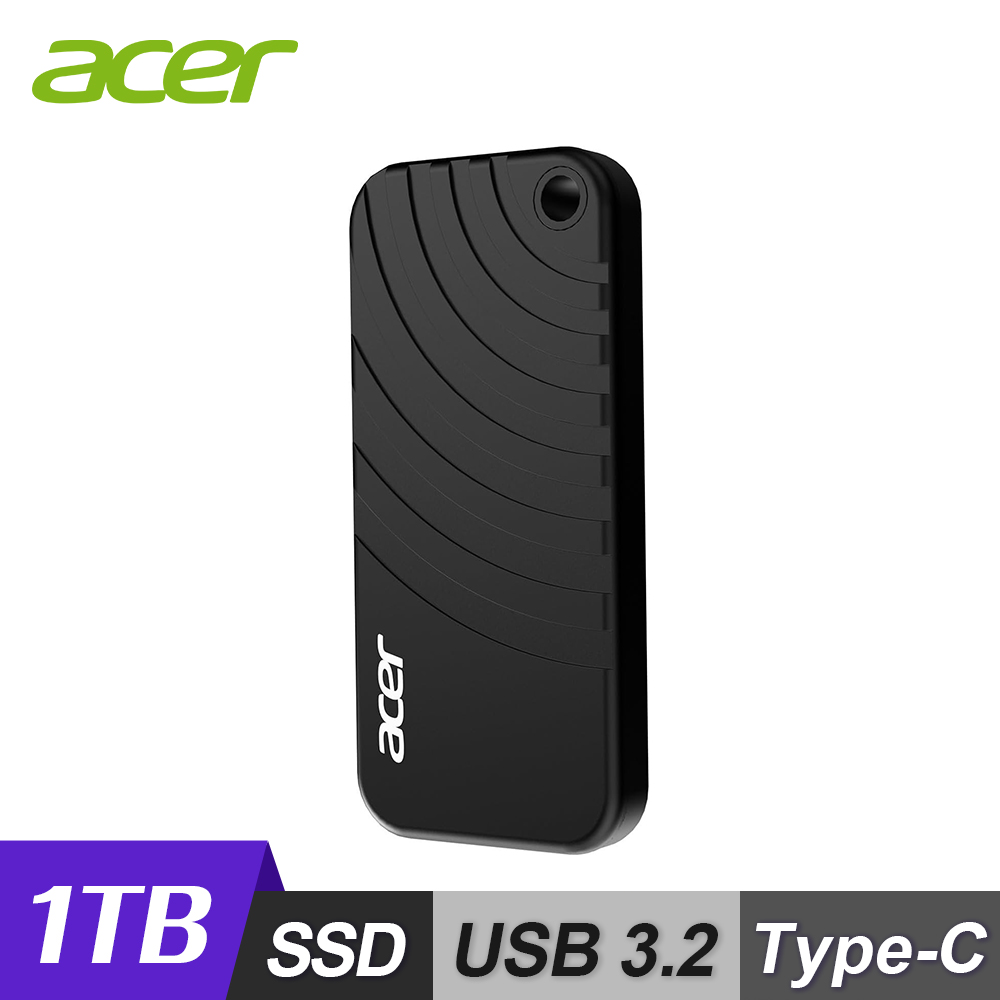 ACER Predator PA100 USB 3.2 SSD 1TB 行動固態硬碟