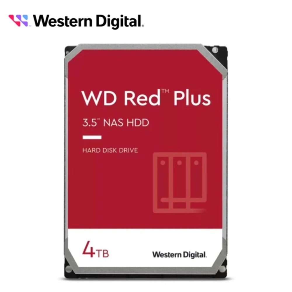WD 威騰 紅標Plus WD40EFZZ 4TB 3.5吋 NAS硬碟