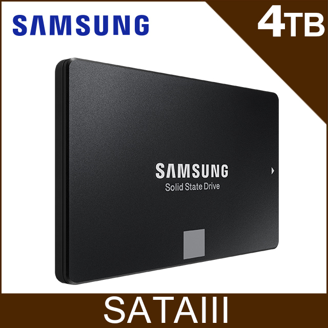 SAMSUNG 三星870 EVO 4TB 2.5吋SATAIII 固態硬碟(MZ-77E4T0BW