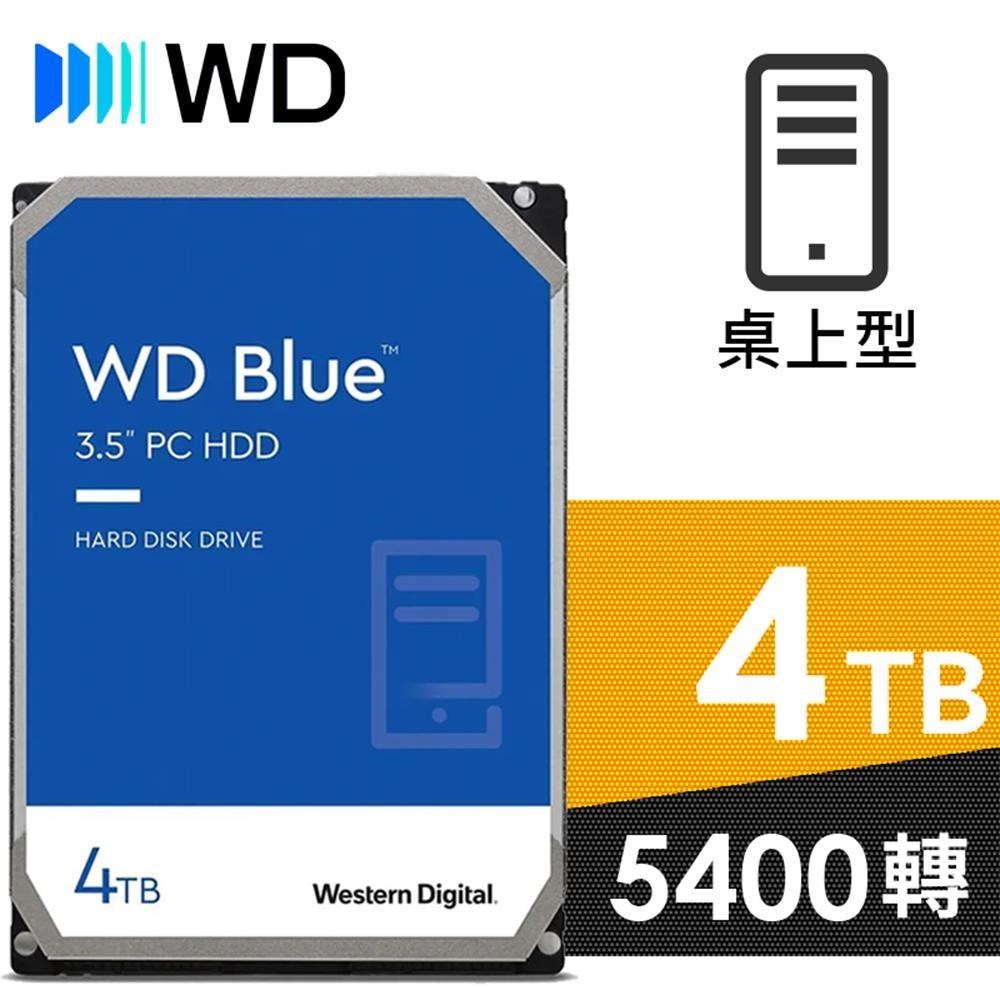 WD 威騰藍標WD40EZZX 4TB 3.5吋SATA硬碟- PChome 24h購物