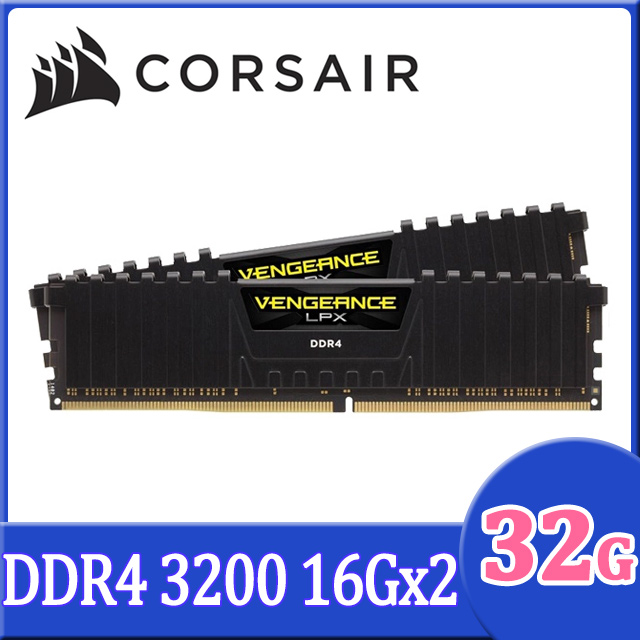 Corsair 海盜船DOMINATOR PLATINUM RGB DDR5 6000MHz 32G(16GBx2)桌上 