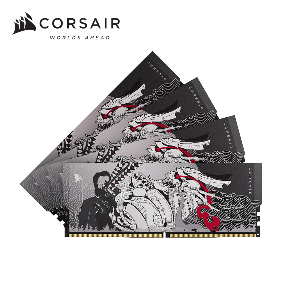 CORSAIR 海盜船 SHUGO Onxy Blade 聯名特別版 DDR5 32GB(2x 16GB) 影武者