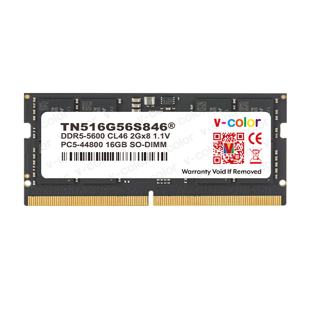 V-Color DDR5 5600MHz 16GB 筆記型記憶體- PChome 24h購物