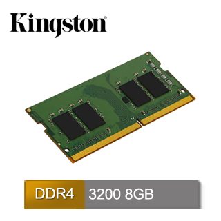 Kingston 金士頓DDR4 3200 16GB 筆記型記憶體(KVR32S22S8/16) - PChome