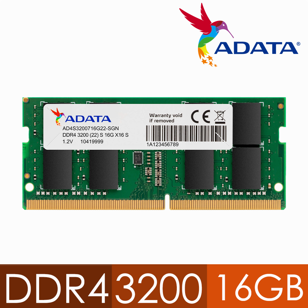 Kingston 金士頓DDR4 3200 16GB 筆記型記憶體(KVR32S22S8/16) - PChome