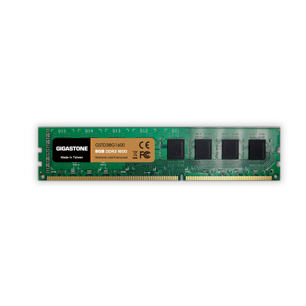 Gigastone 立達DDR3 1600MHz 8GB 桌上型記憶體單入- PChome 24h購物