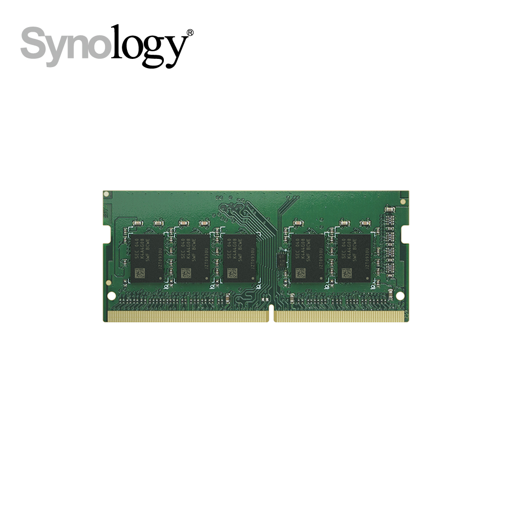 Synology 群暉科技D4ES01 DDR4 2666 4GB ECC SO-DIMM 伺服器記憶體