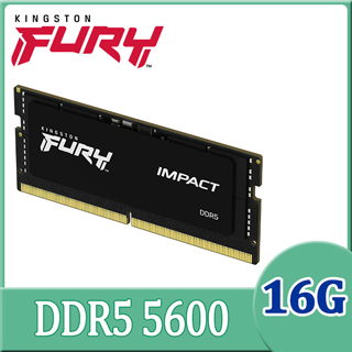 Kingston 金士頓FURY Impact DDR5 5600MT/s 16GB 筆記型記憶體